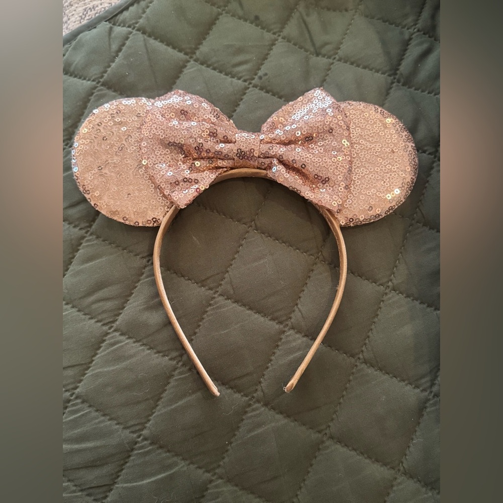 Sequin Mickey Mouse Ears Headband